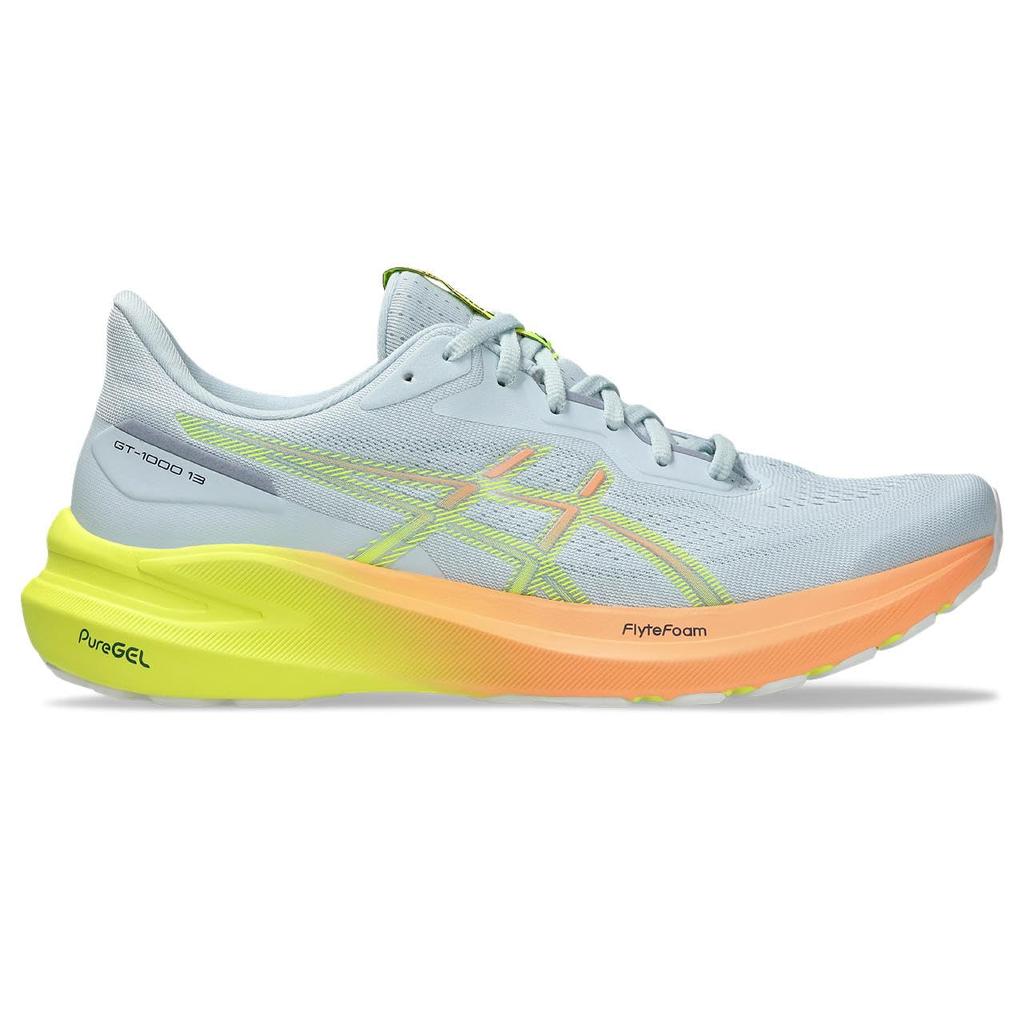 Running Shoes 13 PARIS 1011B952 750 cm 2E [Asics] GT-1000 Men's (Cool Gray/Safety Yellow) 27.5
