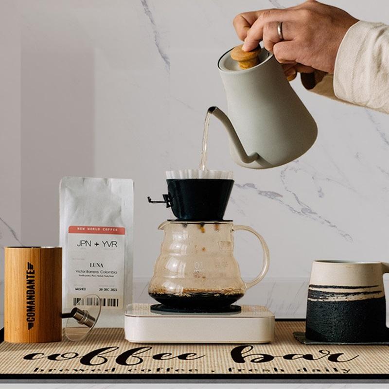 Super Absorbent Quick Drying Coffee Dish Luxury Absorbent Kitchen Drained Placemat Draining Pads For Dining Table Bathroom Plaid