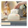 Light luxury handbag tissue box household living room shell creative bathroom tabletop spring paper drawerplastic drawer