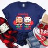 Kawaii Bubu Dudu Merry Christmas Couple Tshirt Trendy Funny Cartoon Anime Shirt Fashion Holiday Party Celebrate Cotton Tees