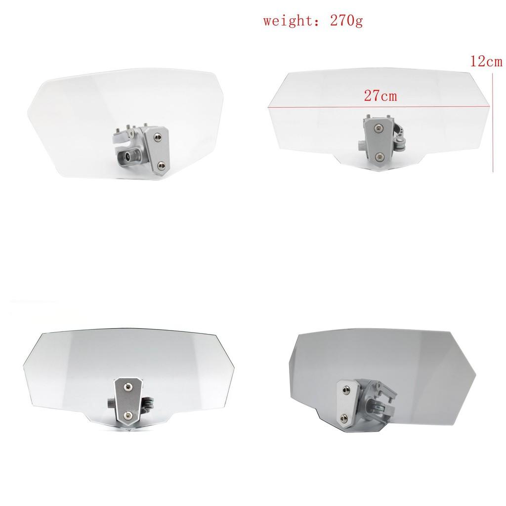 Adjustable Motorcycle Windshield Protection Panel Stylish And Functional Design