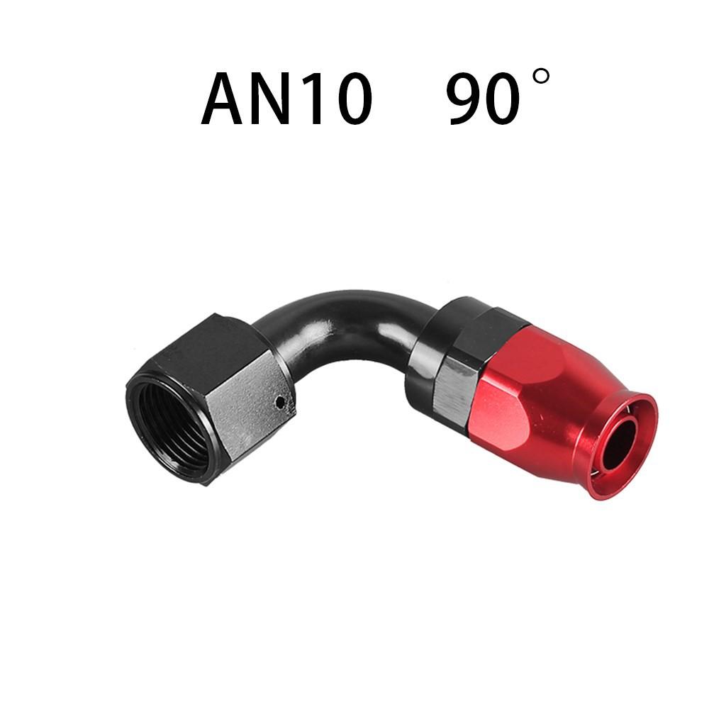 Racord pivotant pentru furtun de combustibil, ulei, AN4/6/8/10/12, adaptor drept 0°/45°/90°/180°, pentru racord pivotant din PTFE