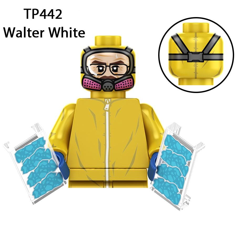 Tp1055 Breaking Bad Set Building Blocks Walter White Mini Action Figure Toys