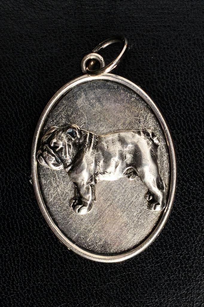 Bulldog, English Bulldog, British Bulldog I – Necklace with a dog, pendant for a dog mom | Art-Dog