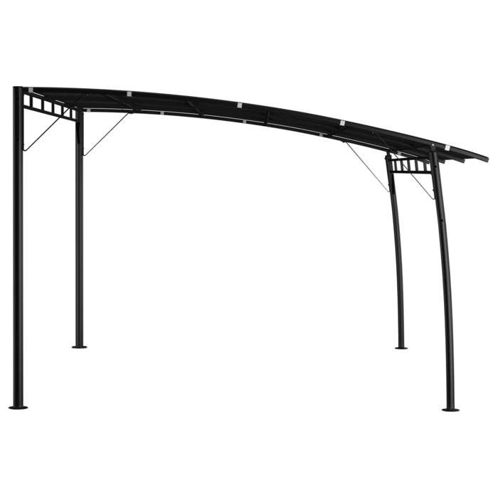 VidaXL Auvent pare-soleil de jardin 4x3x2,55 m Anthracite