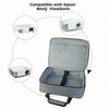 1PC Projector Carrying Case 34.6*27*8cm For-VIEWSONIC Projector Carrying Case Bag With Accessories Storage Pockets Tools Bags