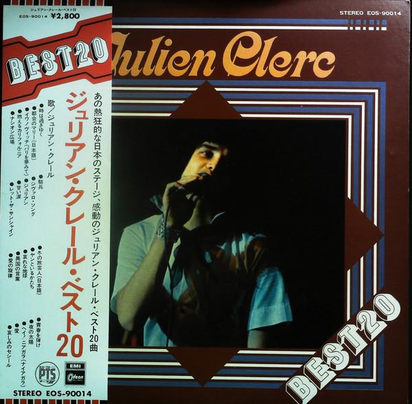 LP Record JULIEN CLERC - Best 20 EOS90014 Odeon Japan Obi Pop Used