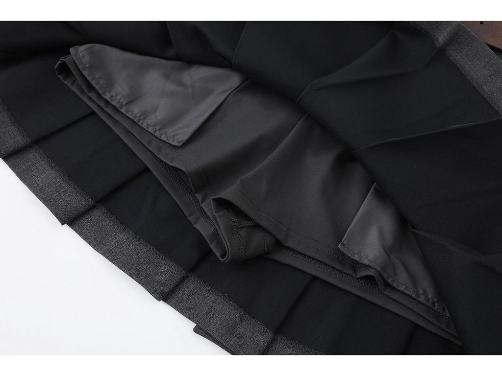 In-Stock Women's Pleated Skirt - Spring 2026 Versatile Academic Style, Short Skirt