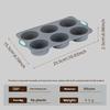 High-temperature Resistant Silicone Cake Mold, Chiffon Cookie, Toast Muffin Cup, Non-stick Cake Mold, Baking Mold