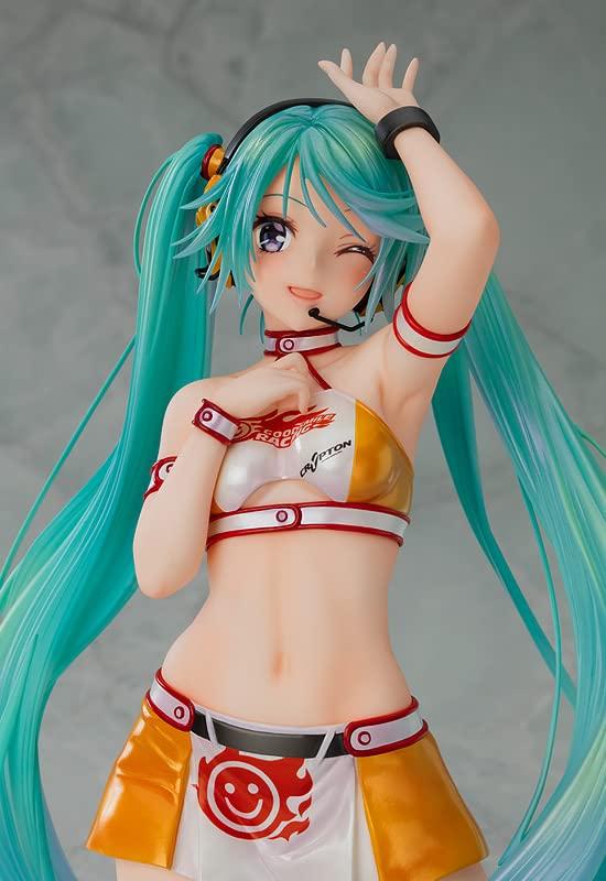 Hatsune Miku GT Project Racing Miku 2010Ver. Art by Kentaro Yabuki 17 Scale Plastic Painted Finished Figure M04338