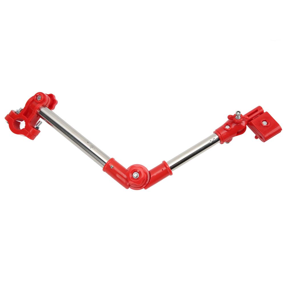Stainless Steel Bicycle Umbrella Stands 360 Degree Swivel Outdoor Stroller Shading Umbrella