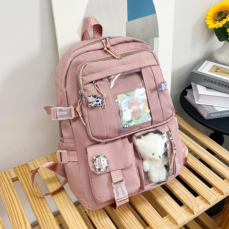 Elementary school bag new backpack fashion Harajuku backpack school season