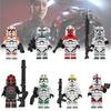 Blocks Building Mini Figures Clone Trooper Company Soldiers Heavy Gun