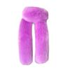 Luxurious Faux Furs Scarf Collar Long Neckerchief Shawl Wrap for Women Winter Warmth Evening Party Fuzzy Stoles Shrug