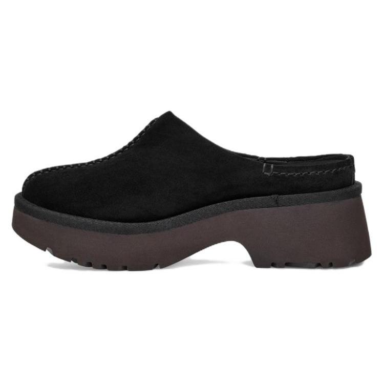 (WMNS) UGG New Heights Clog Black Women s 1152731-BLK EU 40