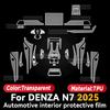 For DENZA N7 2025 Car Interior Center Console Screen Protective Film Anti-scratch Repair Film Sticker Accessories