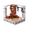MOC Medieval Furniture Pharmacist Wine Barrel Bar Scrolls Cabinet Building Blocks Piano Bookshelf Paper Map Bedrooms Bricks Toys