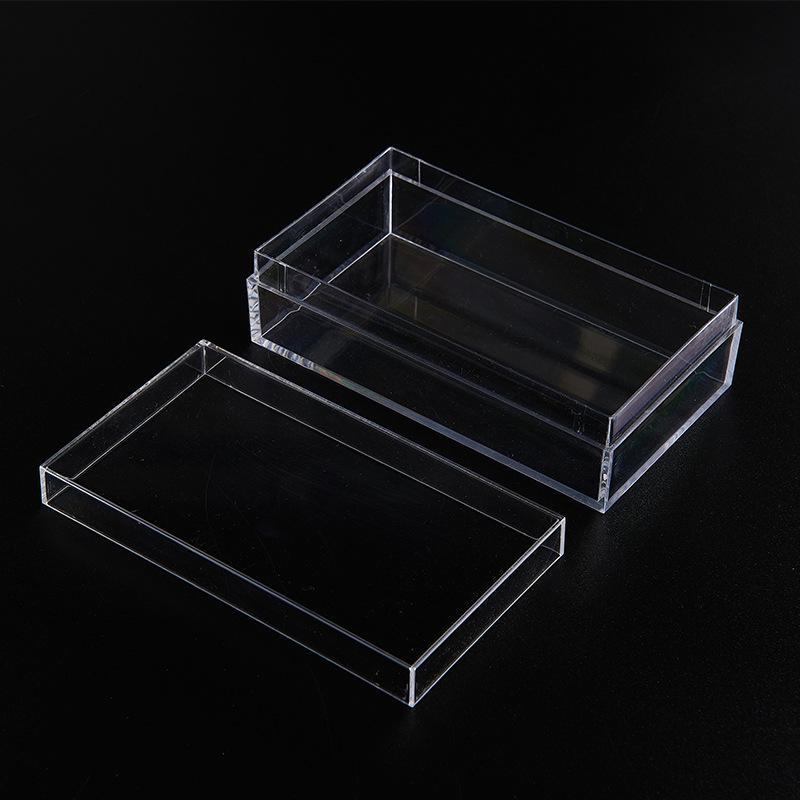 

Прозрачная акриловая витрина для конфет, пирожных, закусок, монет, карточек или ювелирных изделий 30*30*20mm; Transparent