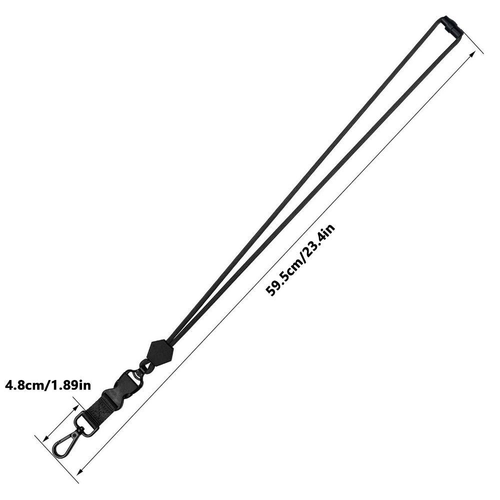 Reusable Mobile Phone Lanyard Adjustable Neck Straps Key Chain Hanging Rope  Students