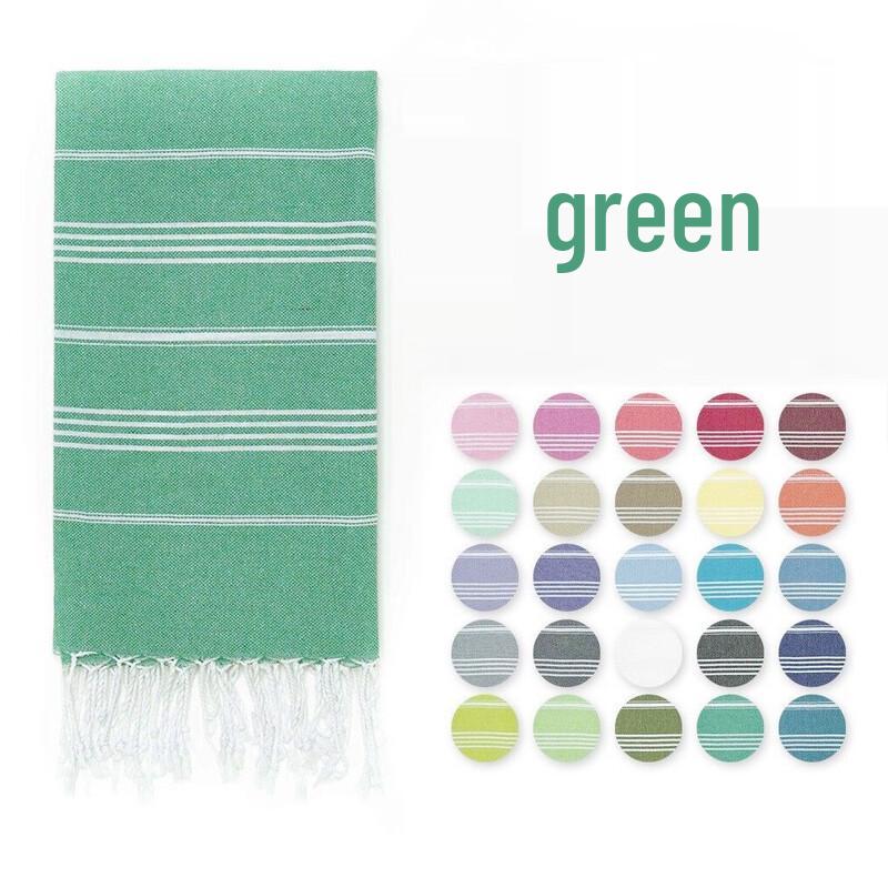 

LISM Striped Tassel Beach Towel