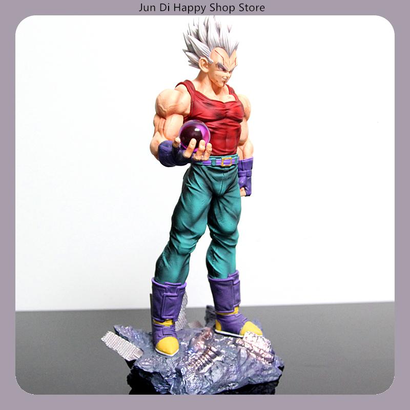 31cm Dragon Ball Vegeta Standing Pose Anime Figure Model Statue Desktop Decoration