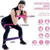 5pcs Rubber Resistance Band Yoga Gym Elastic Gum Strength Pilates Crossfit Fat Burner Women Weight Loss Sports Body Slim Shaping