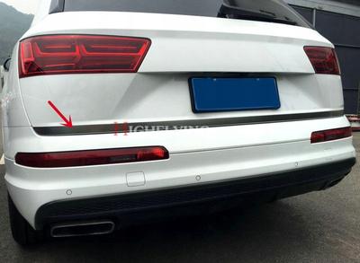 Q7 4M 2015- Chrome Trunk Trim - Tailgate Accent - Premium Car Rear Detail - Shine Enhancer Tailgate Tuning