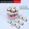 Black Metal Long Tail Clips - Stationery Folder for Documents, Student Papers, and Office Supplies.
