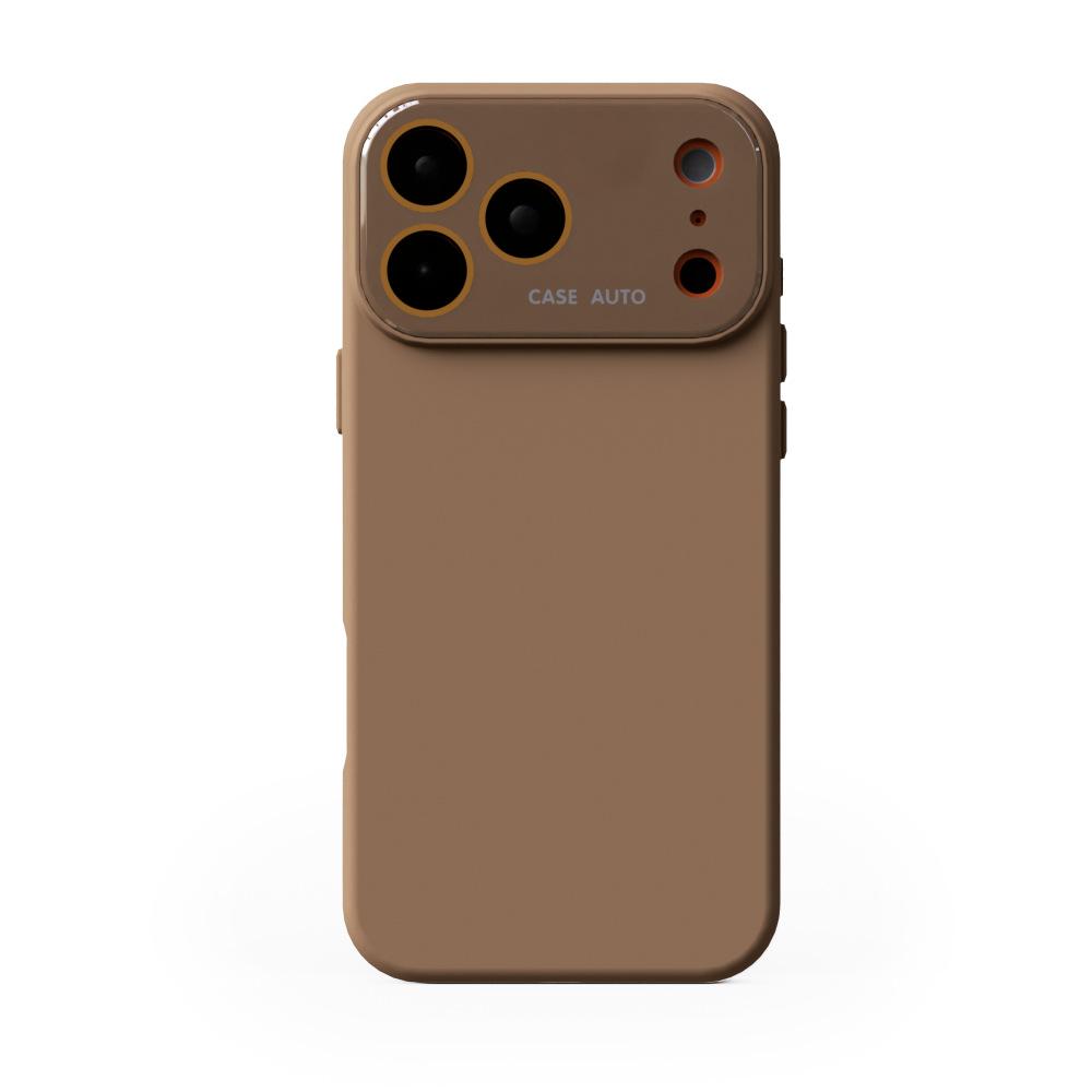 Compatible with iPhone 17 Pro Max Case, iPhone 17 Pro Frosted Matte Solid Color Camera Lens Protector Full Coverage Shockproof Magnetic
