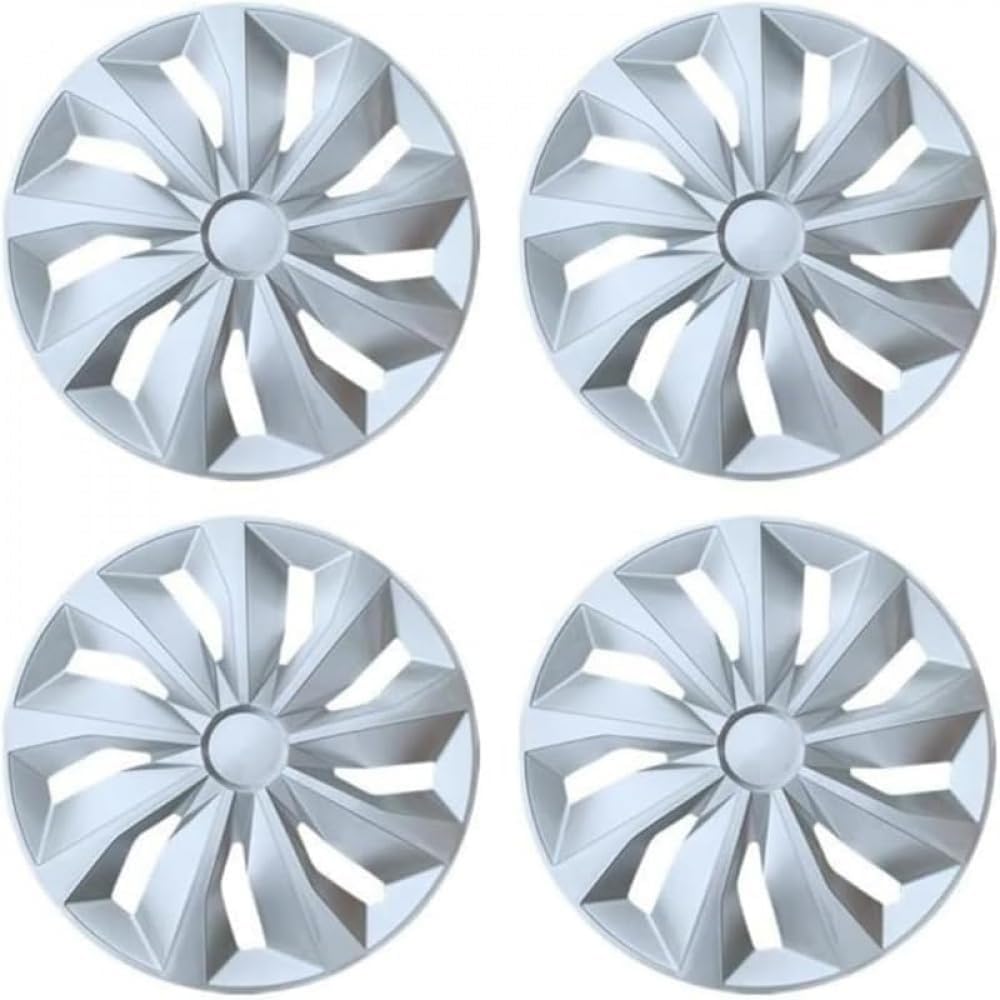 GEBYUI Кольцо на колесо Колпак на колесо 12 дюймов 13 дюймов 14 12 inch серебряный