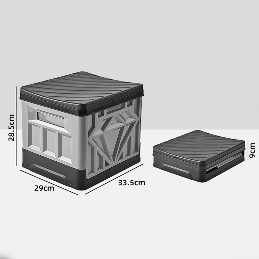 Folding Collapsible Toilet for Adults & Kids Camp Toilet with Lid & Reusable for Camping Travel Outdoor Car RV & Emergency Use