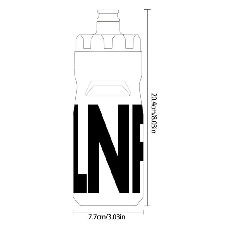 Squeeze Bike Water Bottle Hydrations Bottle for Biking Sports Bottle for Workout, Fitness, Outdoor Reusable Water Bottle