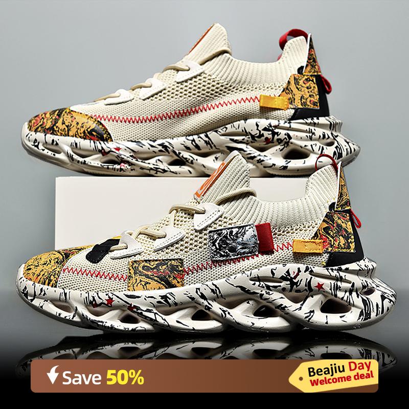 

Marathon Air Cushion Men Sports Running Shoes Breathable Lightweight Women s Comfortable Athletic Nonskid Carbon Plate Sneakers 39 коричневый