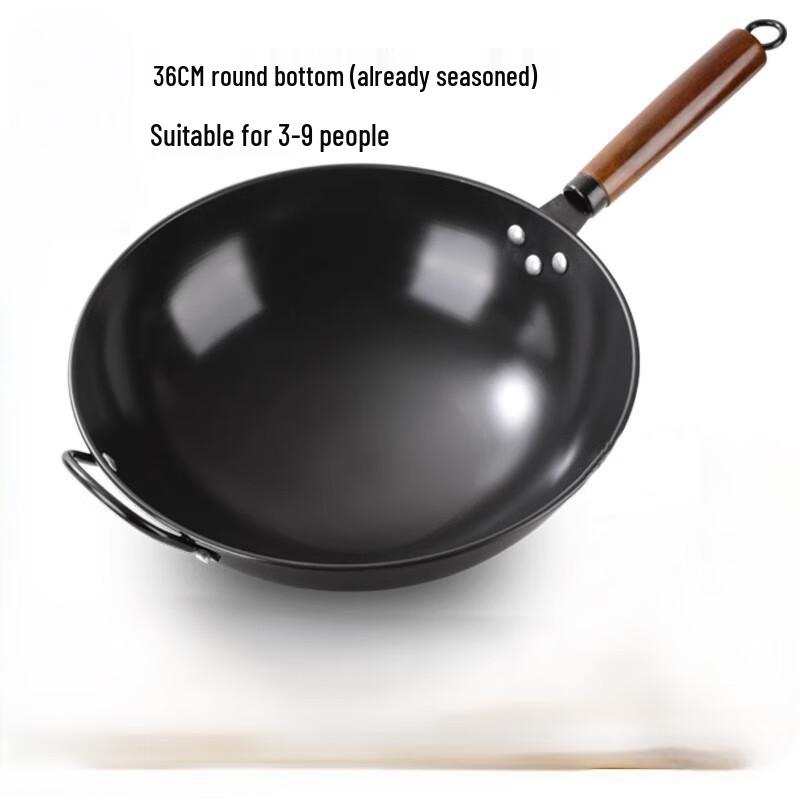 Yoshida Shohtaro Traditional Cast Iron Wok