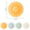 Floor Drain Cover Hair Filter Drainage Deodorizing Cover Washbasin Drain Hair Catcher Silicone Floor Drain Mat Hardware