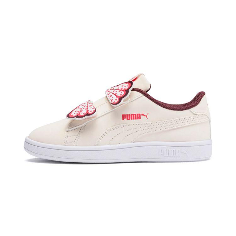 Puma Smash V2 Butterfly Casual Low-Top Kids Sneakers Kids sneakers Beige 370098-03