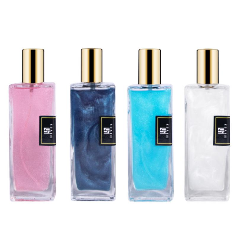 Douyin Popular Long-Lasting Women's Perfume with Light, Lingering Scent and Gold Quicksand Effect