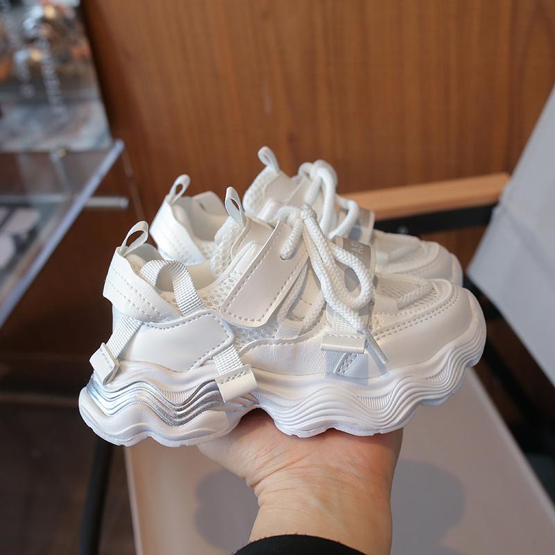 Children Casual Shoes for Girls Spring New Fashion Korean Style Soft Bottom Anti-slippery Versatile Outside Trendy Sneakers