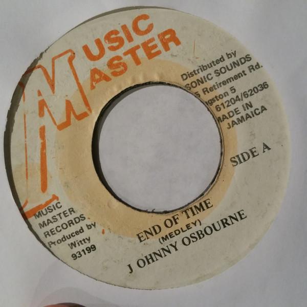 

7inch Record JOHNNY OSBOURNE End Of Time Medley NONE Music Master Jamaica Reggae Ska Dub Used