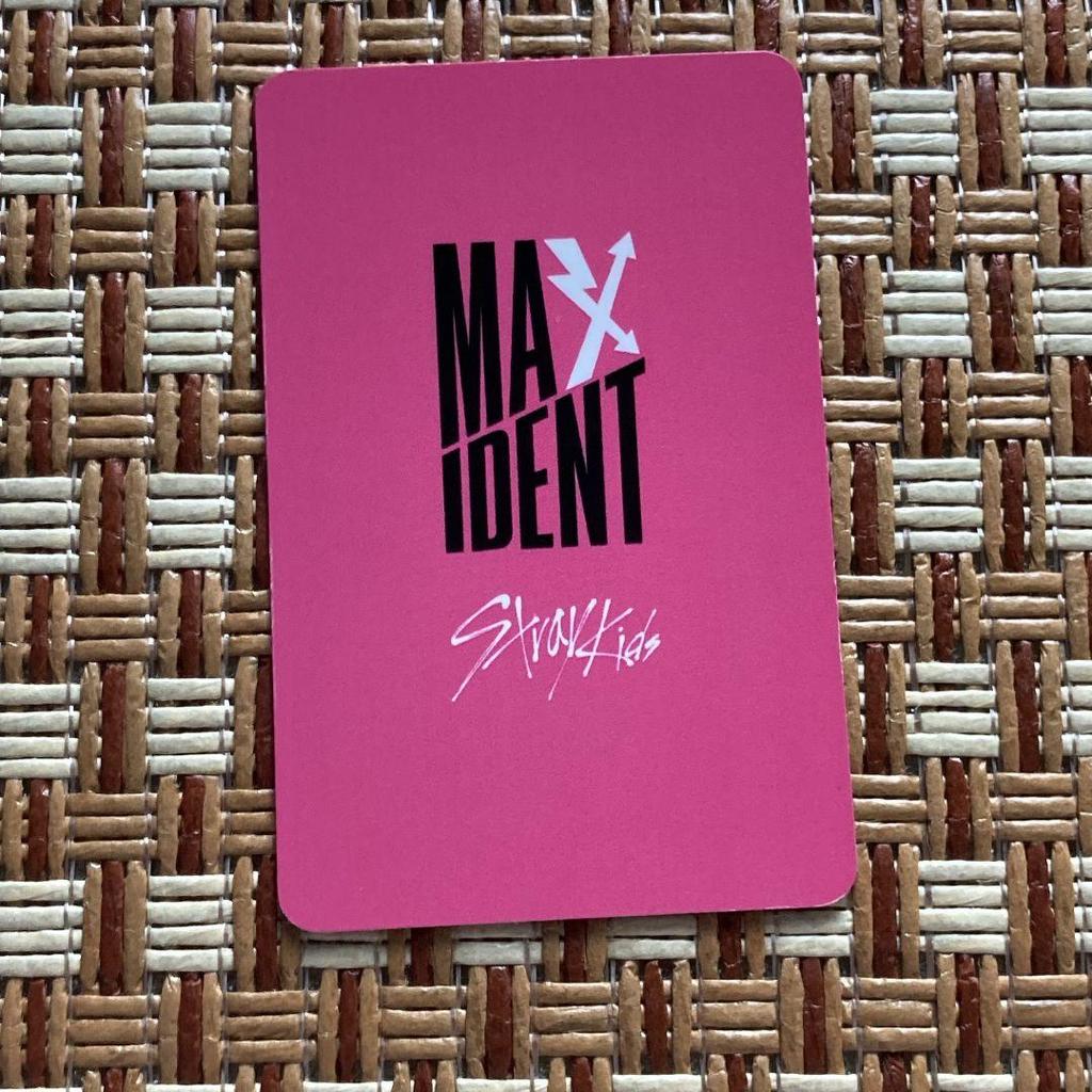 [USED] Seungmin 1st Week StrayKids MAXIDENT Stray Kids Sanok Trading Card