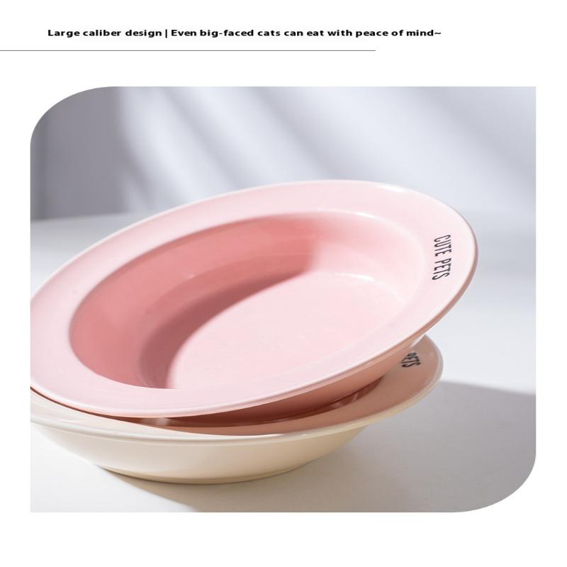 Cerc Bowl Pet Bowl With Iron Stand Protect Cervical Spine Small Size Dog Bowl Smart Bowl For S Pet Supplies