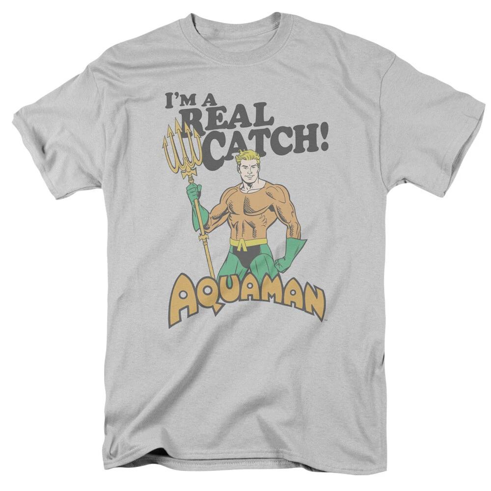 Aquaman  A Real Catch  T-Shirt M