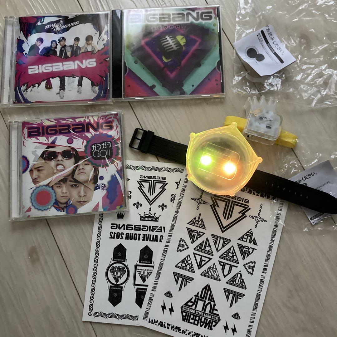 

[USED] BIGBANG Single CD Bracelet Light Set Official Bonus Light