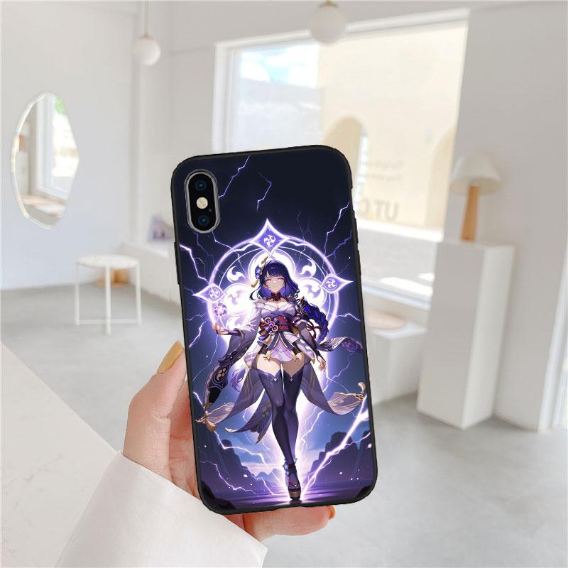 BF65 Genshin Impact Soft Shell Phone Case for Xiaomi Poco C40 C50 C51 C55 C65 C71 C75 F3 F5 F6 F7 M2 M3 Pro Ultra