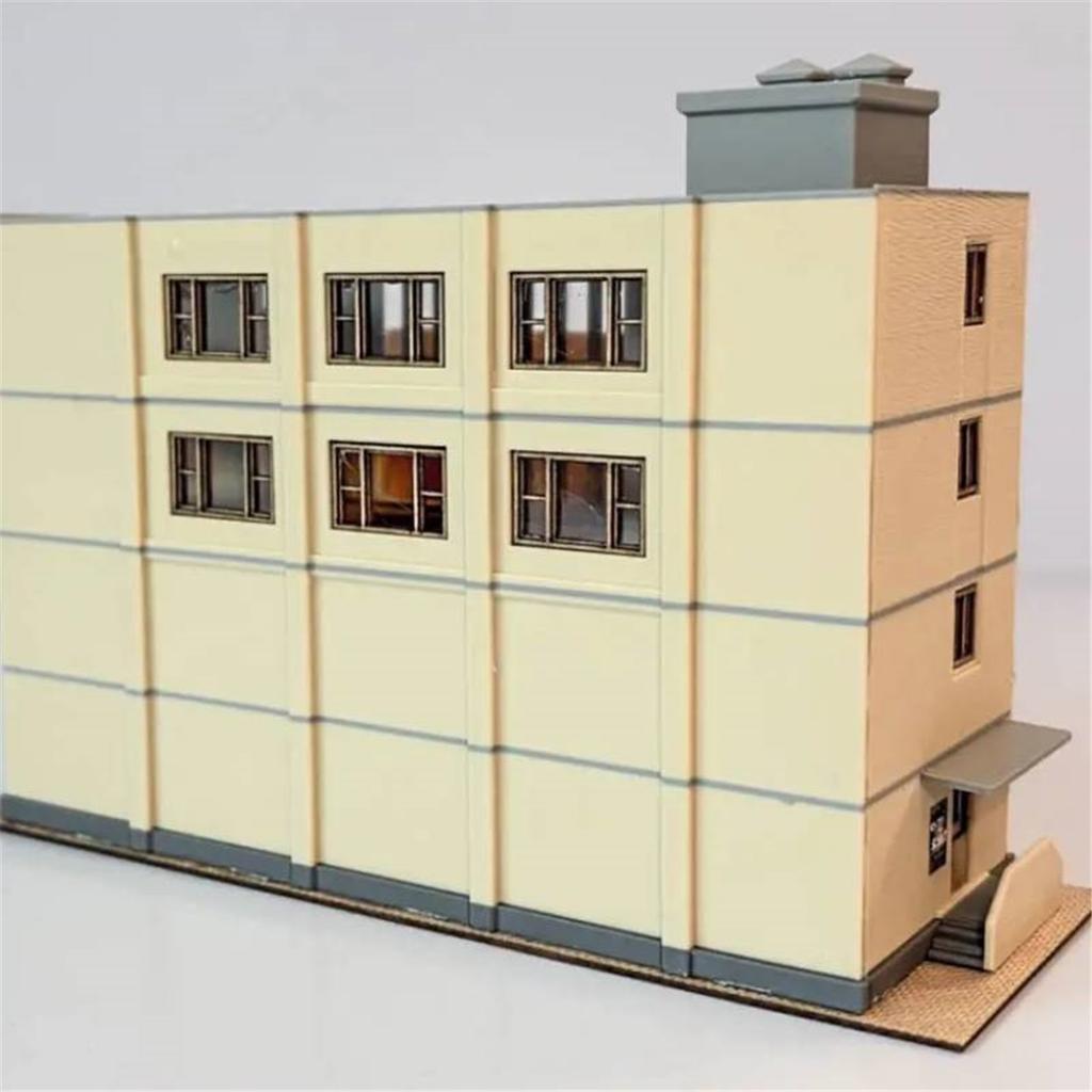 1:150 Diy Architecture Building Model Plastic Miniature House Office for N Scale City Scenery/Landscape/Decoration 1set