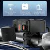 Waterproof Motorcycle USB Chargers With LED Voltage Display Fast Charge 30W Type C 18W USB A For Phones Tablet Camera