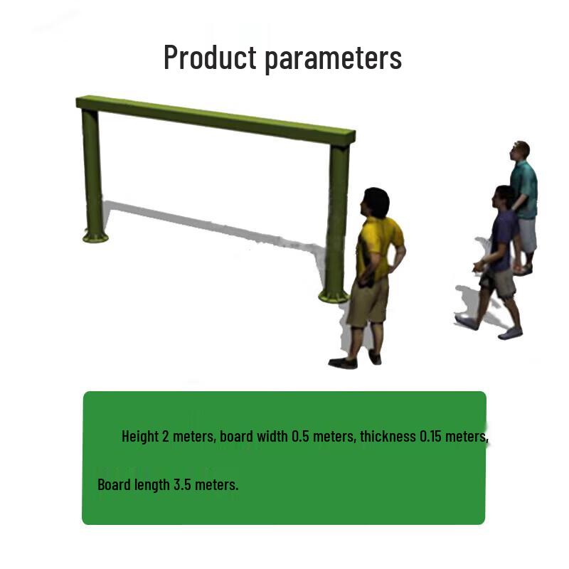 Large 600m Obstacle Course Training System
