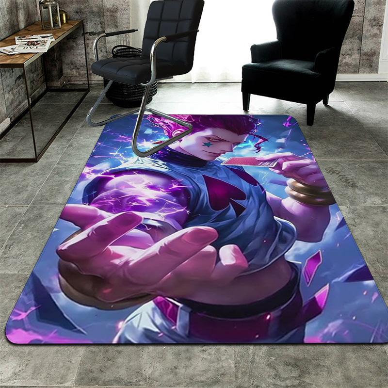 Hunter Hisoka Rug Floor Mat for Living Room or Bedroom Soft and Comfortable Carpet a Gift for Birthday and Holiday.NFF0928268
