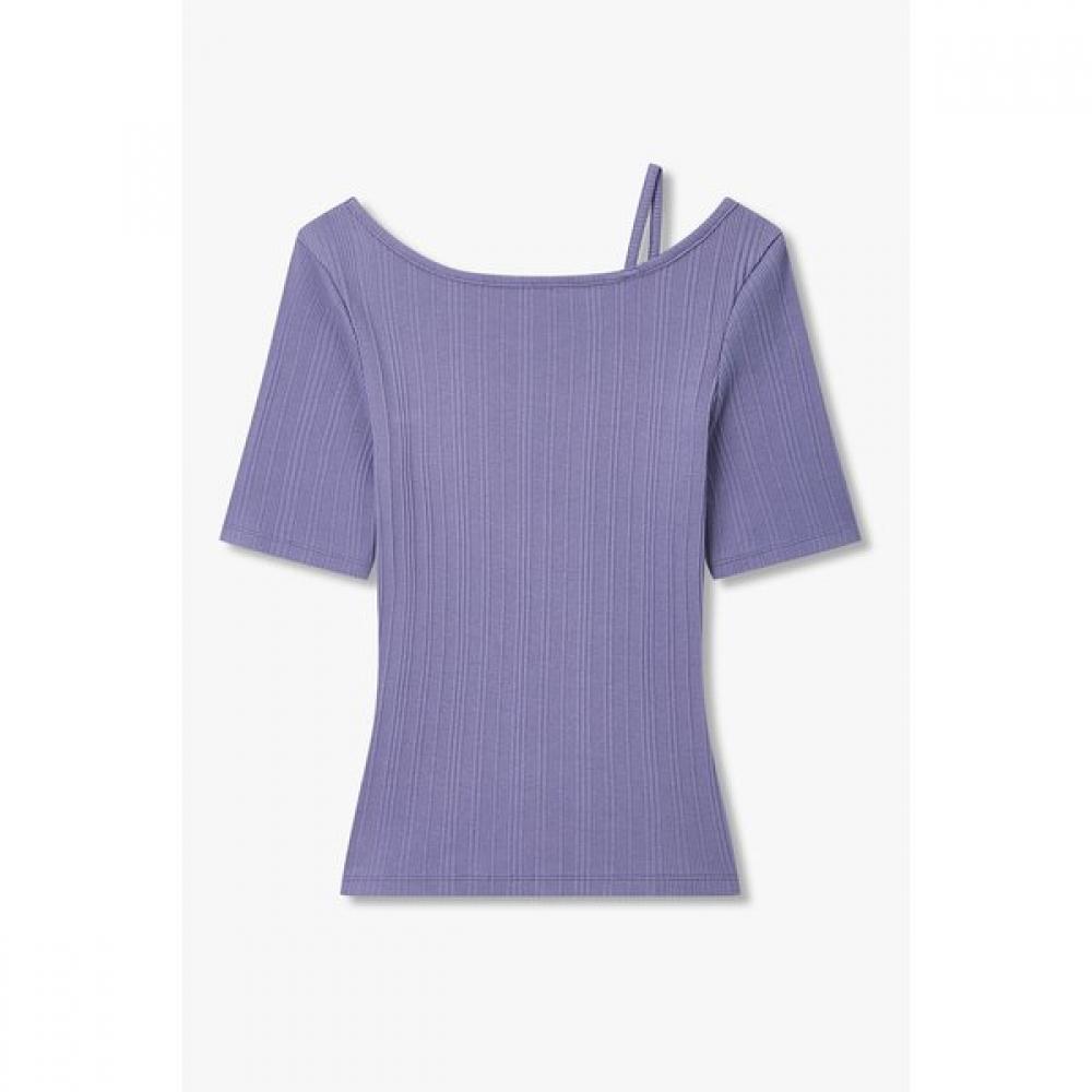 VOV CuTouT DeTail Ribbed T shirT 7156240002