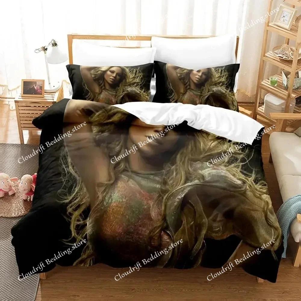 Mariah Carey Bedding Set Boys Girls Twin Queen Size Duvet Cover Pillowcase Bed Kids Adult Fashion Home Textileextile026